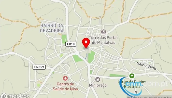 A Fatiota -  Mapa - Nisa