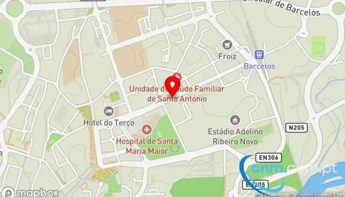 Acegonha -  Mapa - Barcelos