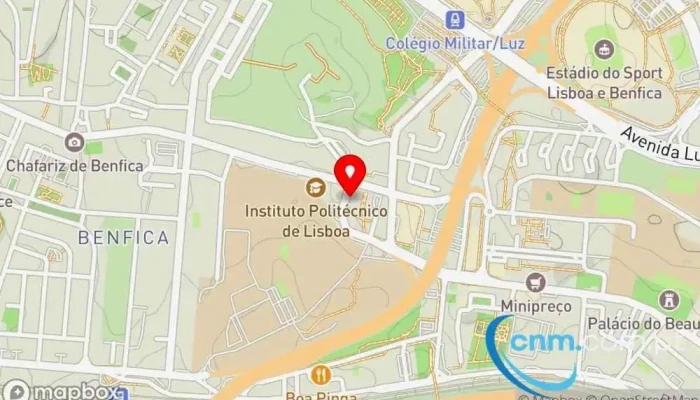 Aldi Benfica -  Mapa - Lisboa