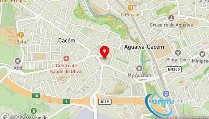 As Martinas -  Mapa - Agualva-cacém