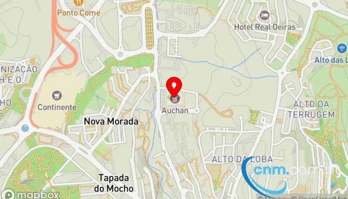 Auchan Paco De Arcos Mapa - Paço De Arcos