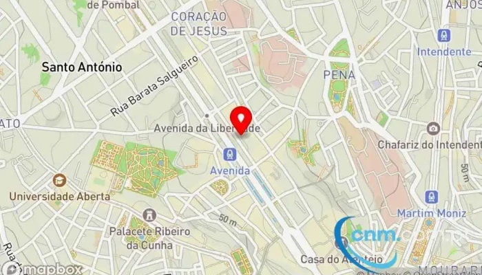 Baby Liberdade -  Mapa - Lisboa