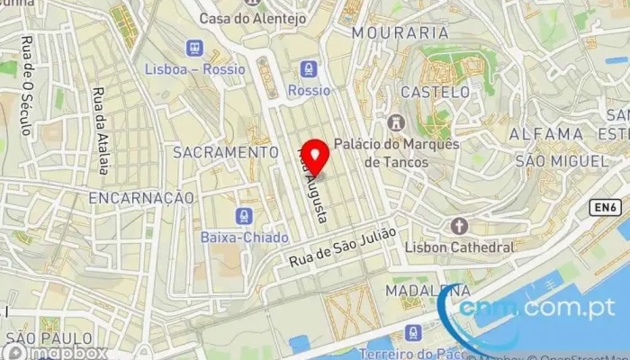 Calzedonia -  Mapa - Lisboa