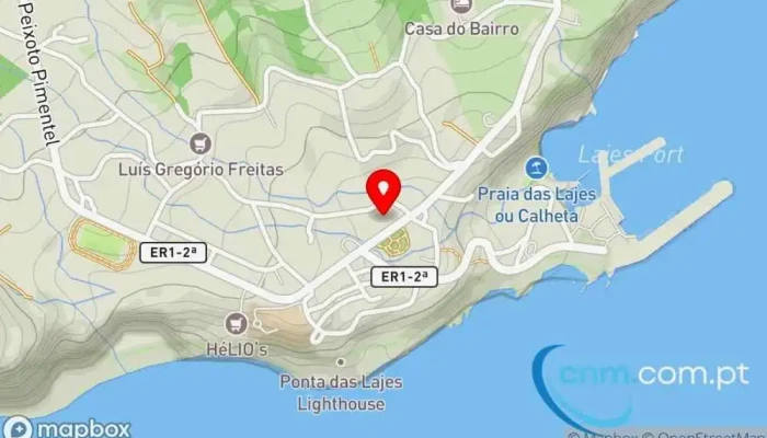 Camara Municipal De Lajes Das Flores Mapa - Lajes Das Flores