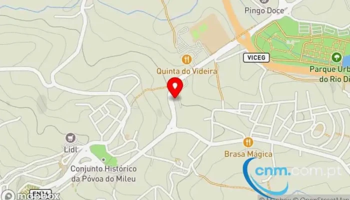 Casa Benfica Guarda -  Mapa - Guarda
