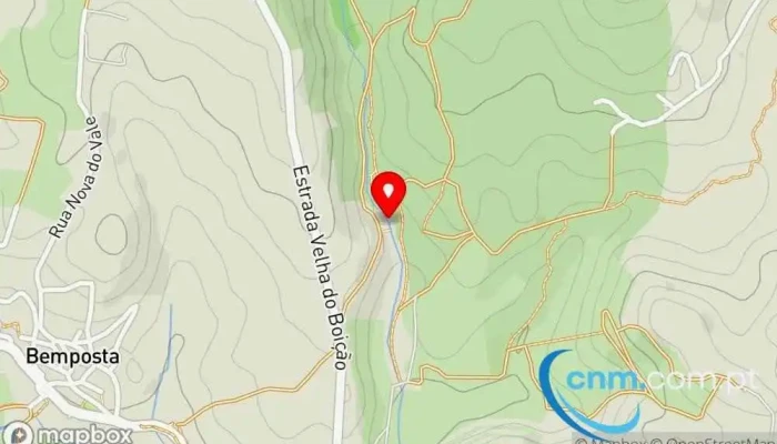 Cascata Do Boicao Mapa - Bucelas