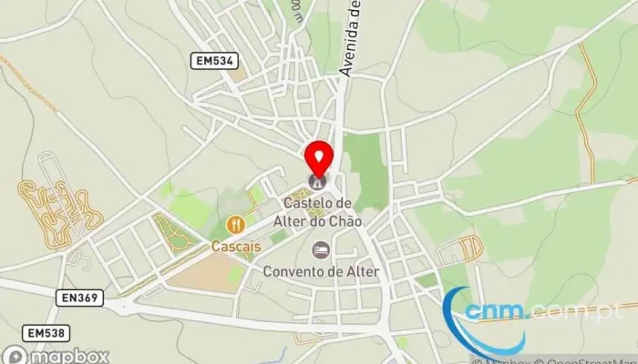 Castelo De Alter Do Chao Mapa - Alter Do Chão