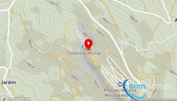 Castelo De Marvao Mapa - Marvão