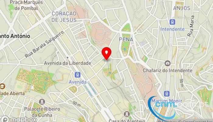 Colorir Criativa -  Mapa - Lisboa