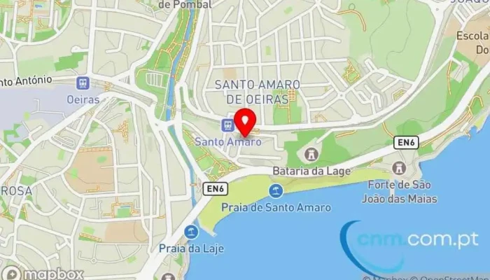 Comboios Eletricos Mapa - Oeiras