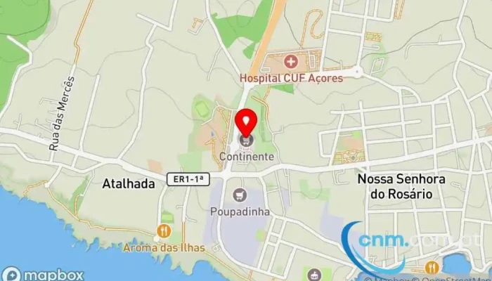 Continente Modelo Lagoa -  Mapa - Lagoa