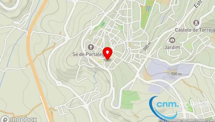 Convento De Santa Clara -  Mapa - Portalegre