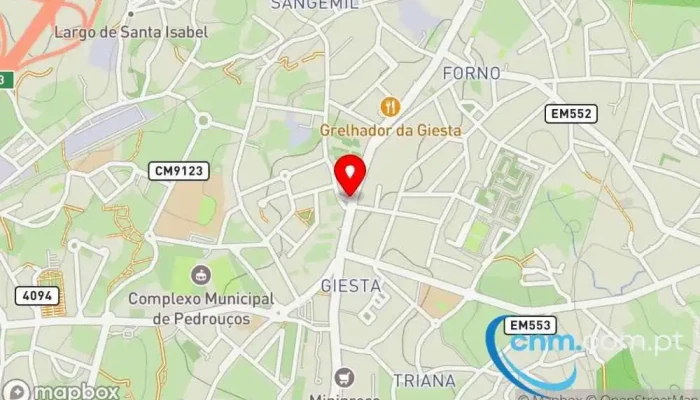 Correios Aguas Santas -  Mapa - Águas Santas