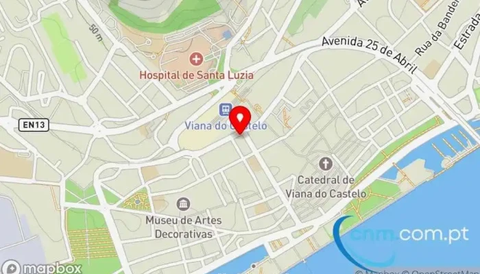 Correios Ctt -  Mapa - Viana Do Castelo