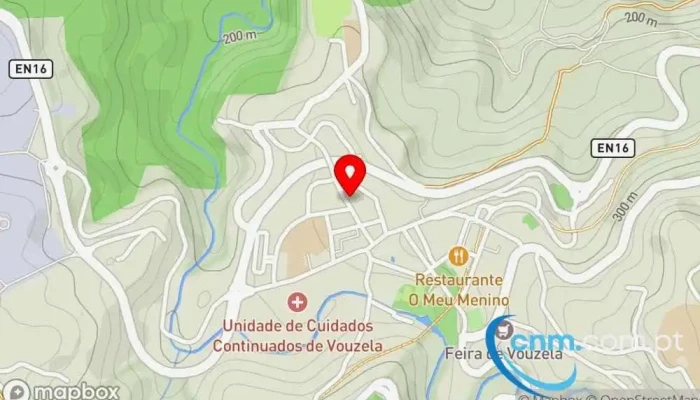 Correios -  Mapa - Vouzela