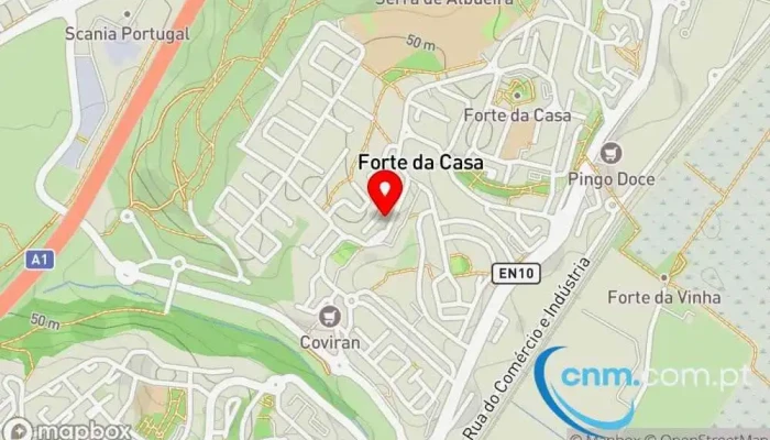 Correios -  Mapa - Forte Da Casa