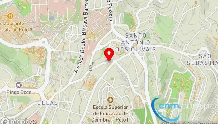 Ctt Dos Olivais -  Mapa - Coimbra