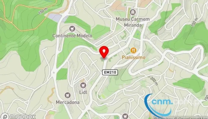 mapa de CTT Marco de Canaveses Correios em Marco de Canaveses
