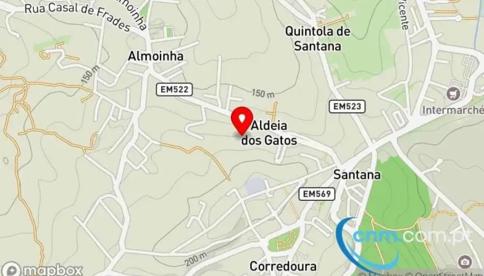 mapa de CTT Sesimbra Correios em EM522 38