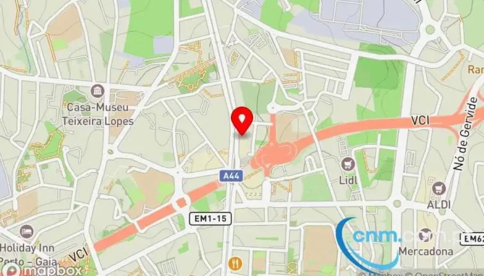Dhl Express Service Point Cris Rua Mapa - Vila Nova De Gaia