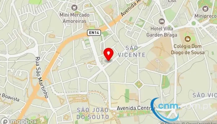 Dhl Express Service Point Dinventos Mapa - Braga
