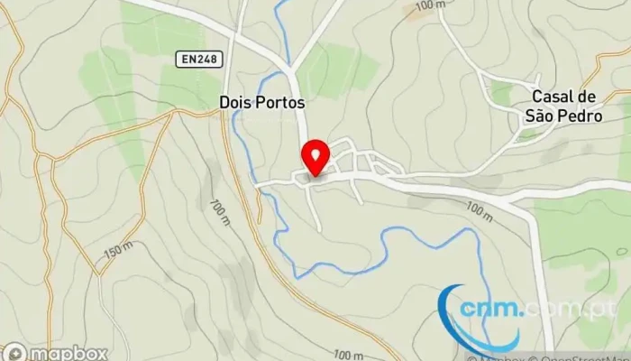 Dois Portos -  Mapa - Dois Portos