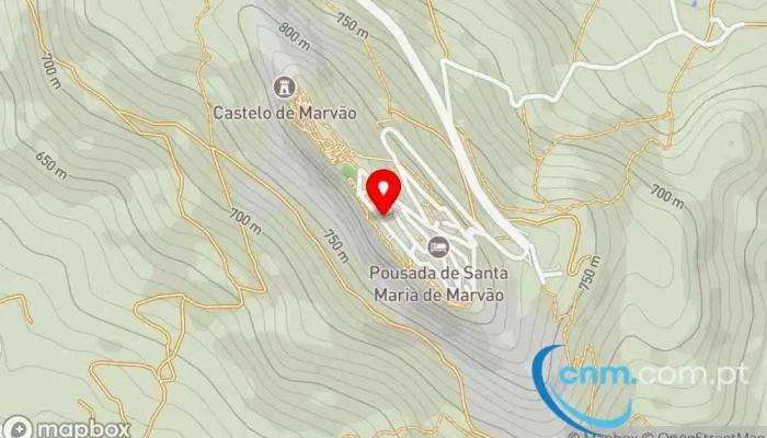 Dom Dinis Marvao Mapa - Marvão