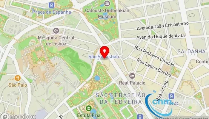 El Corte Ingles Mapa - Lisboa