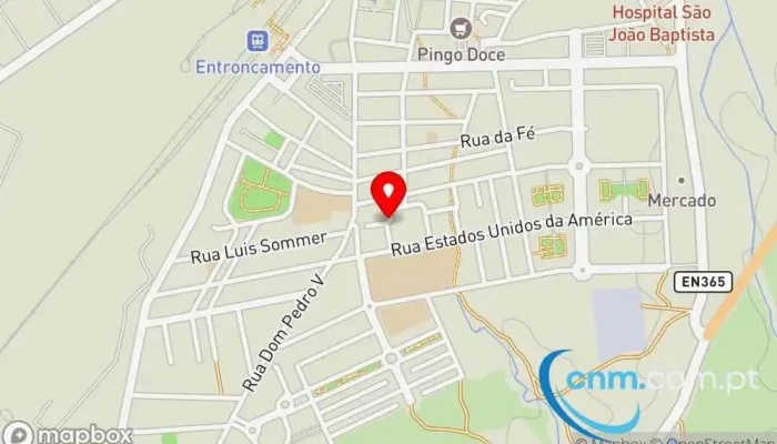 Empresa Teste -  Mapa - Entroncamento
