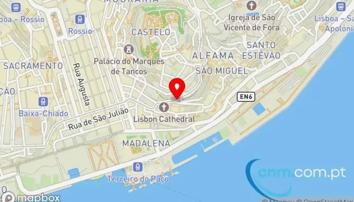 Era Uma Vez Um Sonho -  Mapa - Lisboa