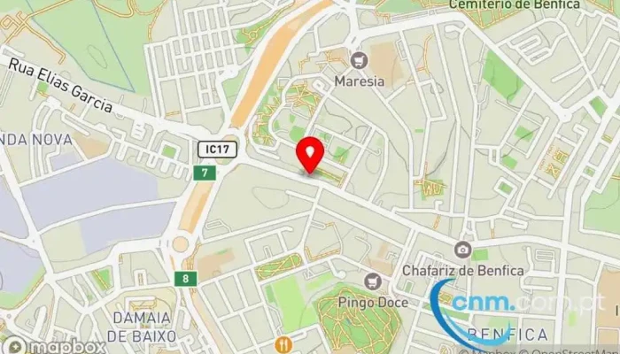 Ergovisao Benfica Mapa - Lisboa