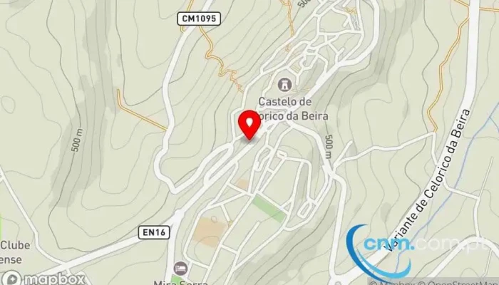 Estacao Dos Correios De Celorico Da Beira Mapa - Celorico Da Beira