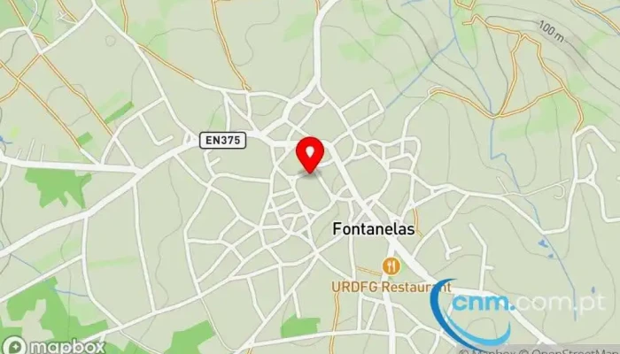 Fontanelas -  Mapa - São João Das Lampas