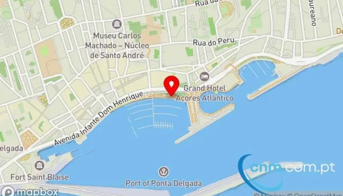 Futurismo Azores Adventures -  Mapa - Ponta Delgada