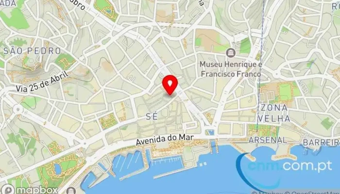 Havaianas -  Mapa - Funchal