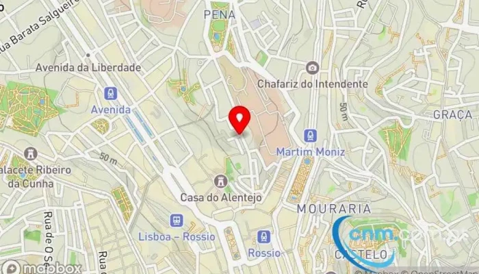Infantario Da Pena Mapa - Lisboa
