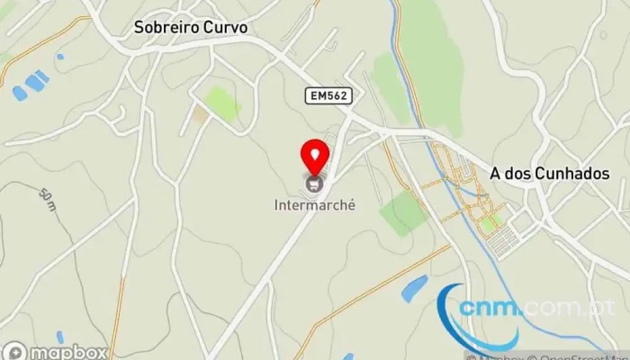 Intermarche A Dos Cunhados Mapa - A Dos Cunhados