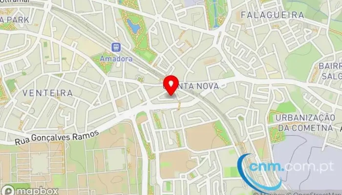 Ismael A S Gomes Pimentel -  Mapa - Amadora