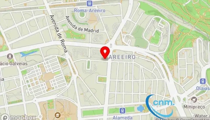 La Ferrovie De Paris -  Mapa - Lisboa