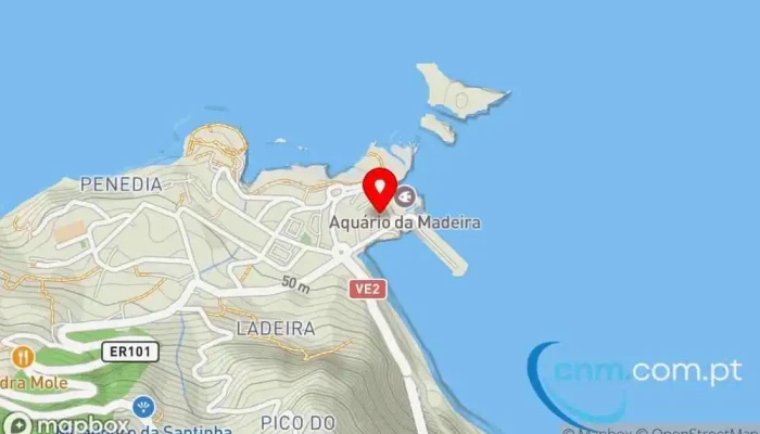 Lapa Bay -  Mapa - Porto Moniz