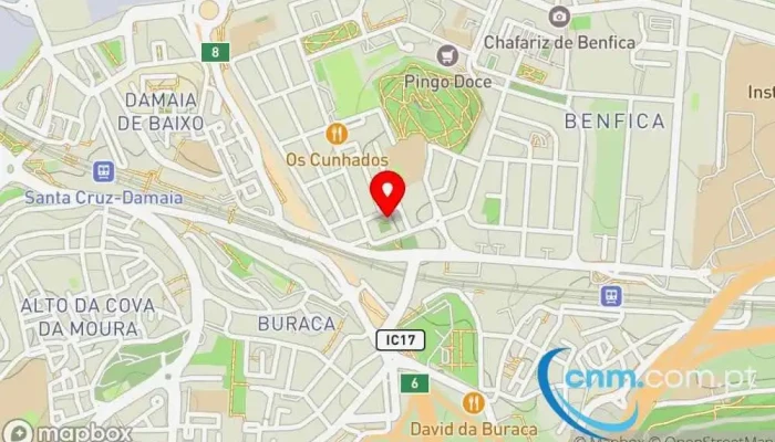 Lidl Benfica -    Paulo Barros Mapa - Lisboa