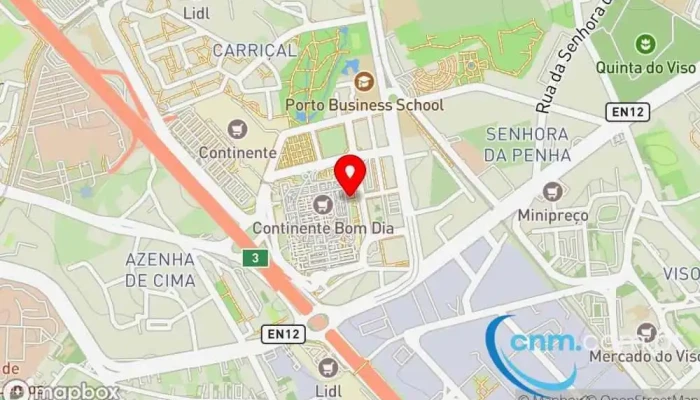 mapa de Loja CTT Correios em Sra. da Hora