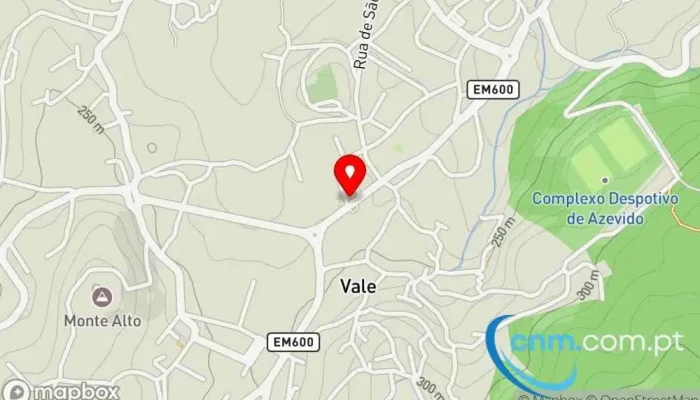 mapa de Loja CTT Correios em Baltar