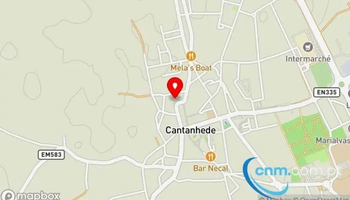 Loja Ctt -  Mapa - Cantanhede