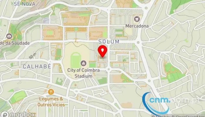 Loja Ctt -  Mapa - Coimbra