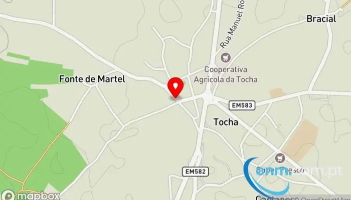 Loja Ctt -  Mapa - Tocha