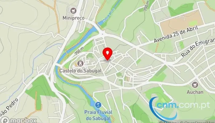 Loja Ctt -  Mapa - Sabugal