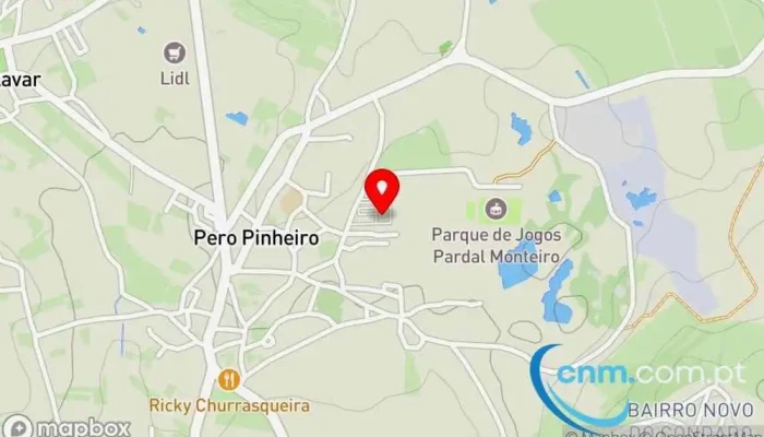 Loja Ctt -  Mapa - Pêro Pinheiro