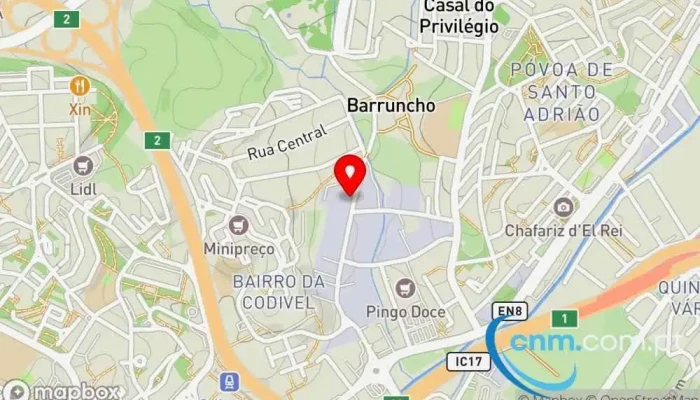 Loja Ctt -  Mapa - Odivelas