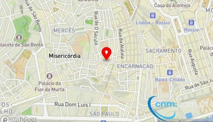 Loja Real Bica -  Mapa - Lisboa
